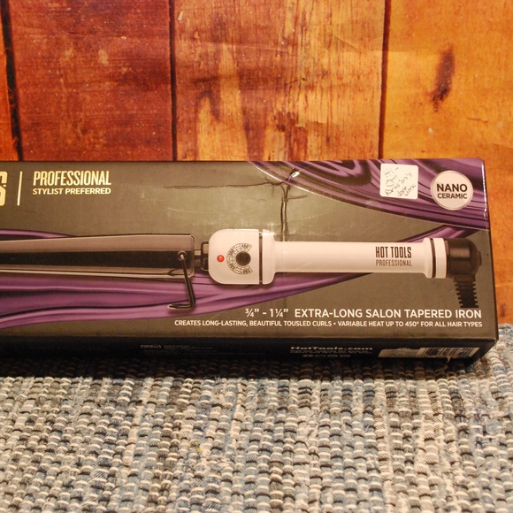 HOT TOOLS TAPERED IRON ( PARTS ONLY DONT WORK) - Picture 1 of 4